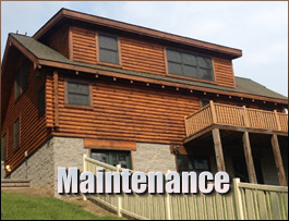  Dudley, North Carolina Log Home Maintenance